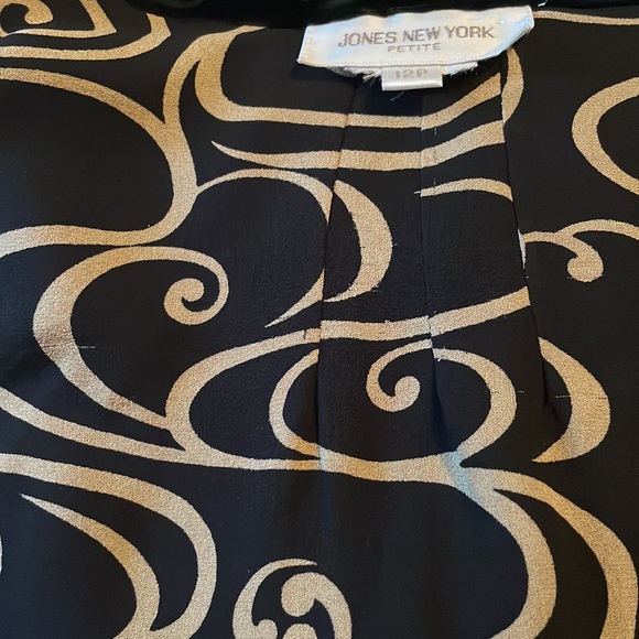 Jones New York Silk/Velour Blouse - Picture 10 of 10